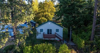 Historic Waterfront Cabin with Private Dock on Twin Lakes, Rathdrum, Idaho