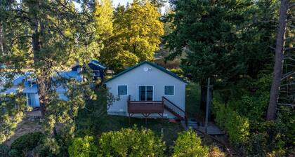 Historic Waterfront Cabin with Private Dock on Twin Lakes, Rathdrum, Idaho