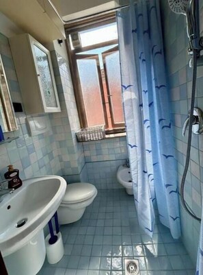 Shower, hair dryer, bidet, soap - I Paoli House (Venezia)