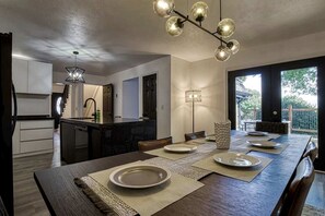 Dining - Spacious Smoky Mountain Cabin with RV Parking, Hot Tub & Game Room near Soaky Mountain Water Park in Sevierville, TN (Sevierville)