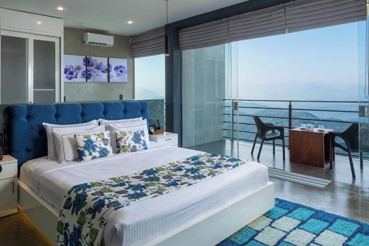Kamar Double Superior, pemandangan gunung | Pemandangan balkon