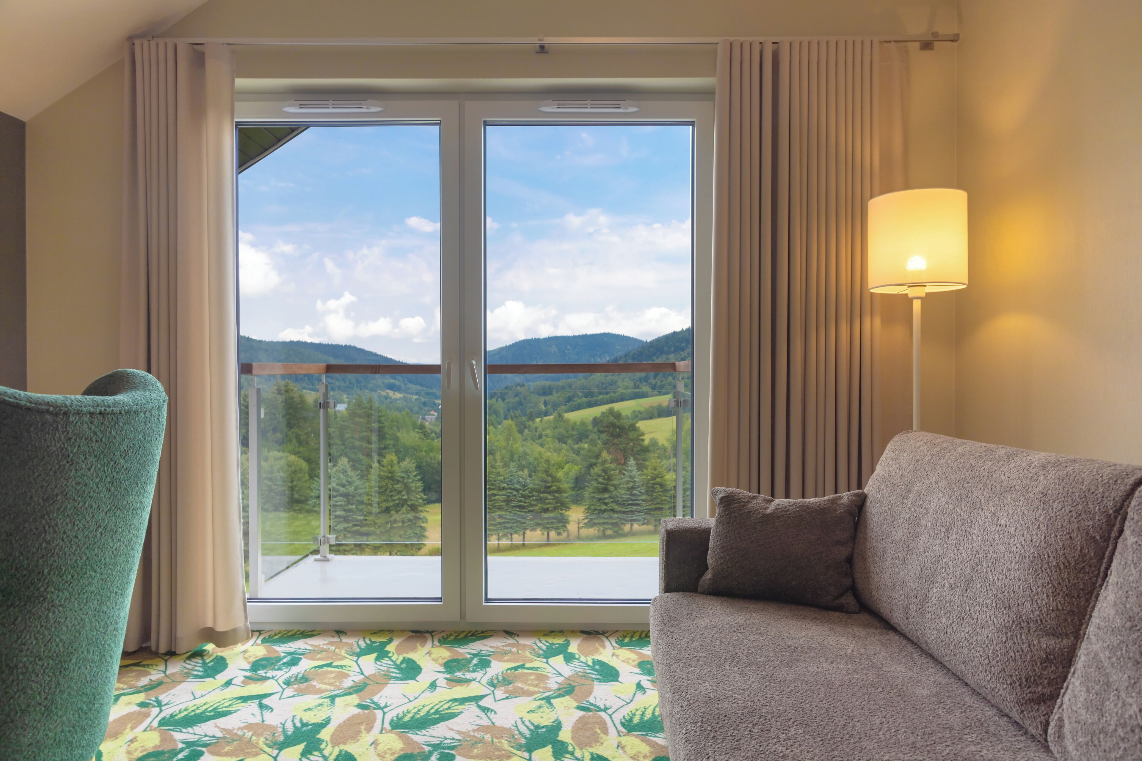 Habitación Deluxe doble, vistas a la montaña
