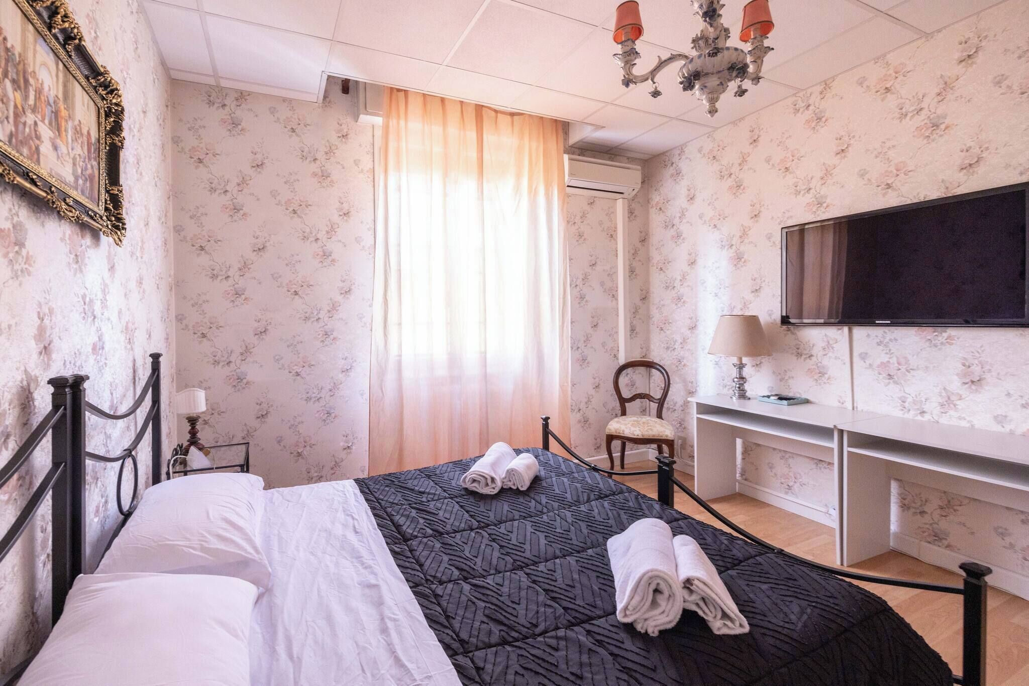 Iron/ironing board, travel crib, WiFi (free), bed sheets