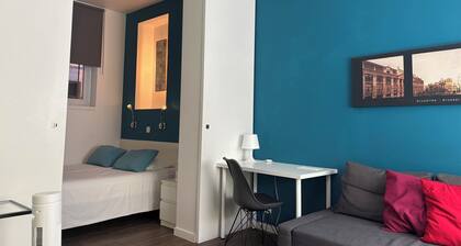 A peaceful apartment in the historic center, between Grand Place and the Cathedral.