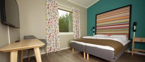 Wifi gratis y ropa de cama