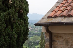 Blick von der Unterkunft