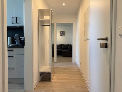 Completely renovated apartment with a king-size bed + loggia