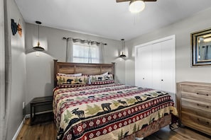4 bedrooms, travel cot, free WiFi, bed sheets