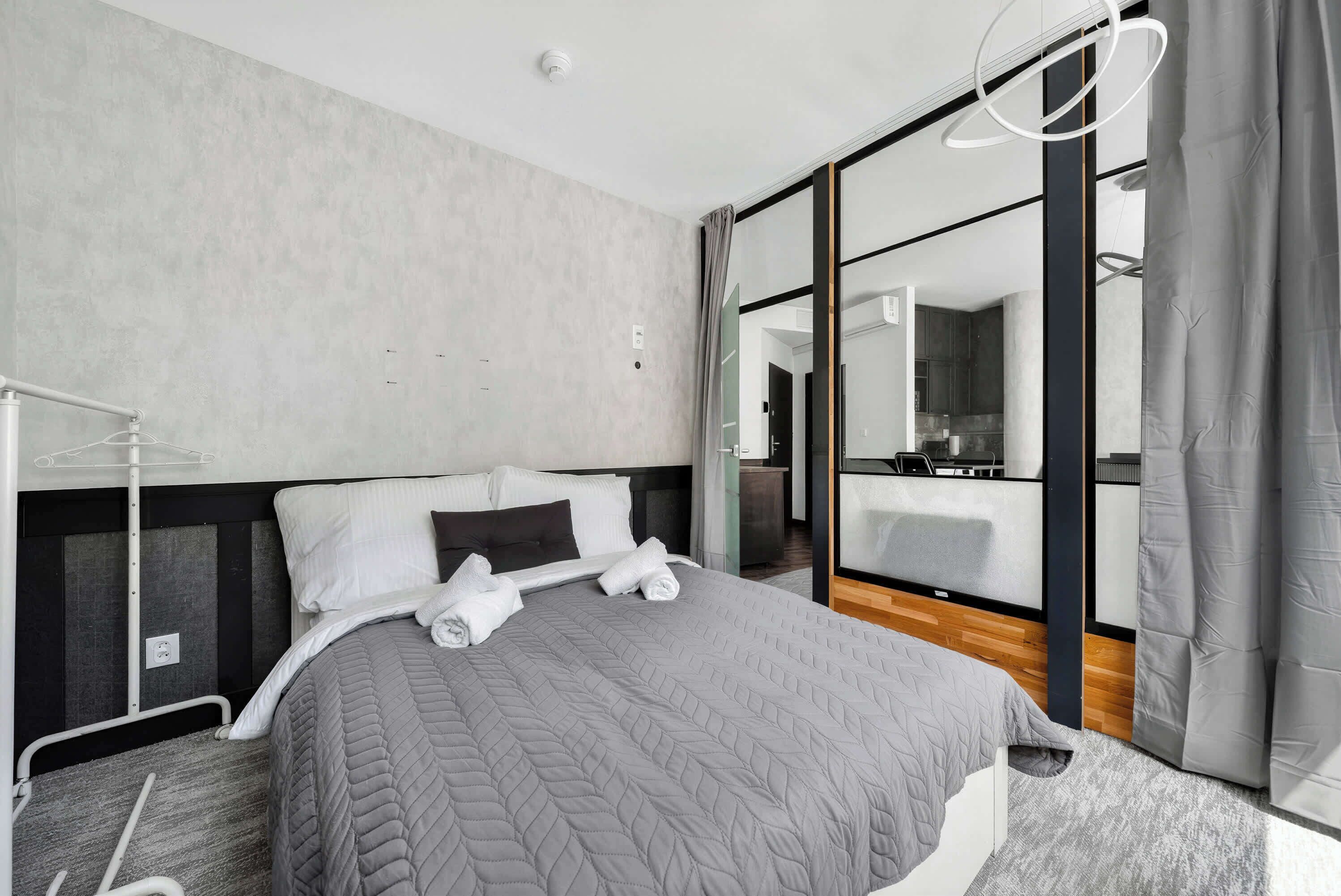 1 Schlafzimmer, Schreibtisch, Bügeleisen/Bügelbrett, WLAN