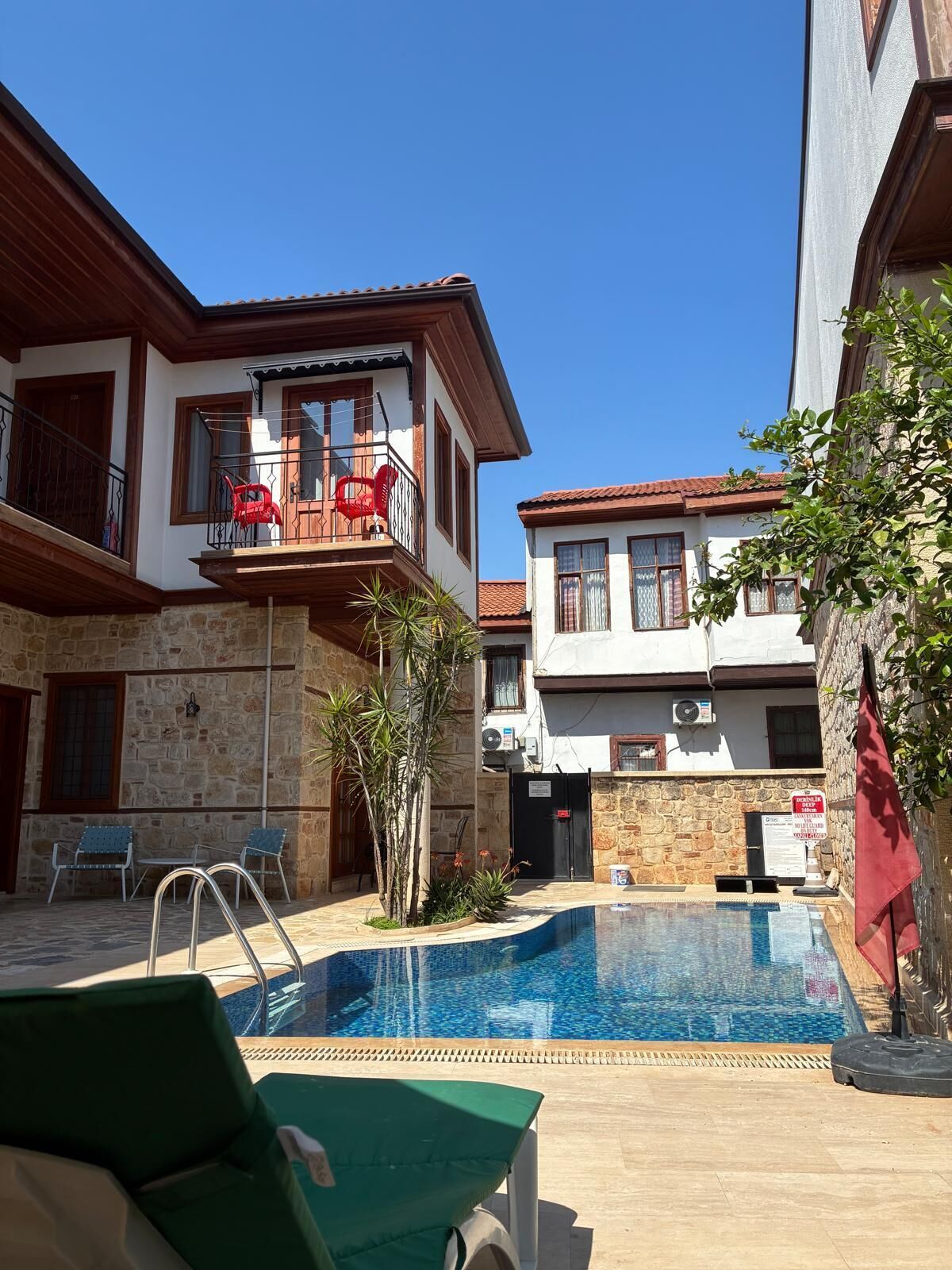 Seasonal outdoor pool