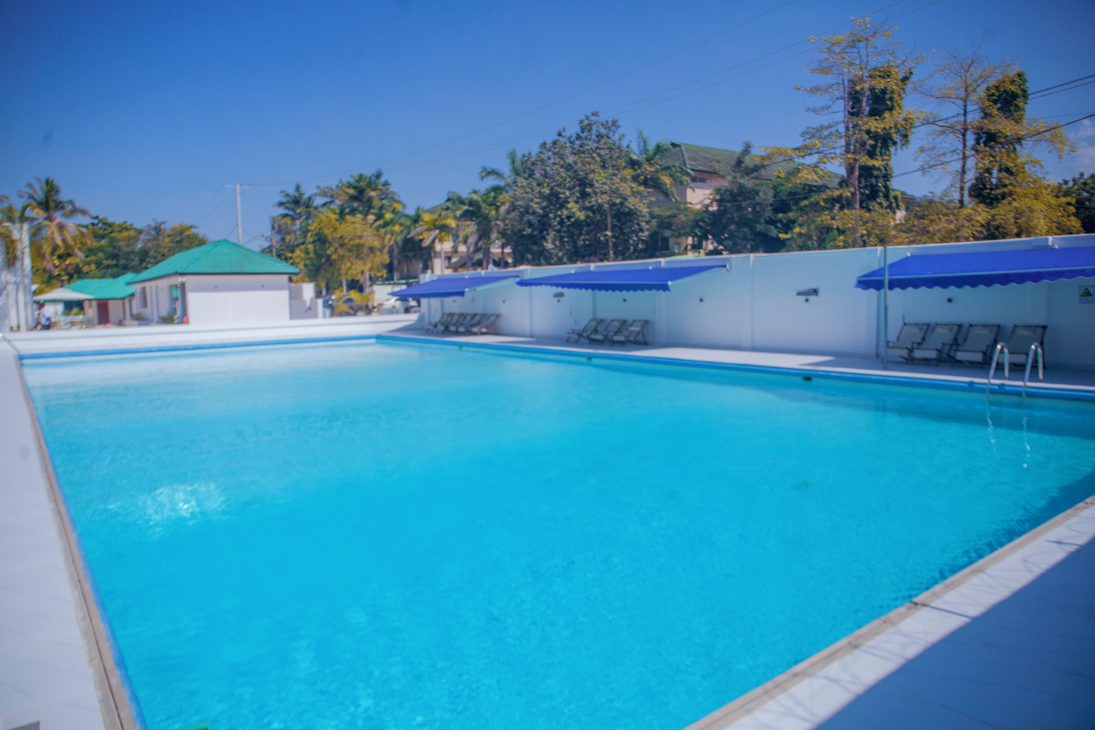 Una piscina techada