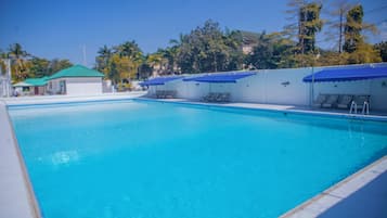 Una piscina techada