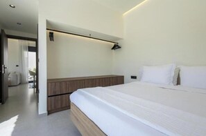 Iron/ironing board, WiFi, bed sheets - Noera Villas | Elegant Two-Bedroom Villa with Private Pool near Kremasti Beach (Kremasti)
