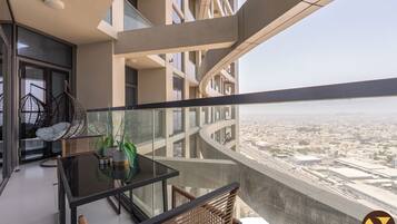 Deluxe Apartment, Balcony, City View | Balcony view