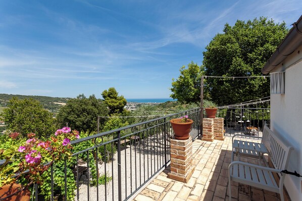 Habitación doble, vista al mar | Vista desde la habitación
