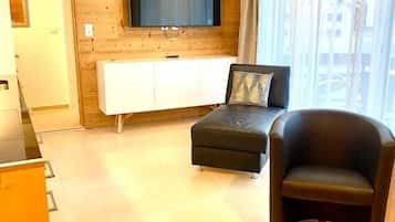 Apartamento, 1 quarto | Área de estar