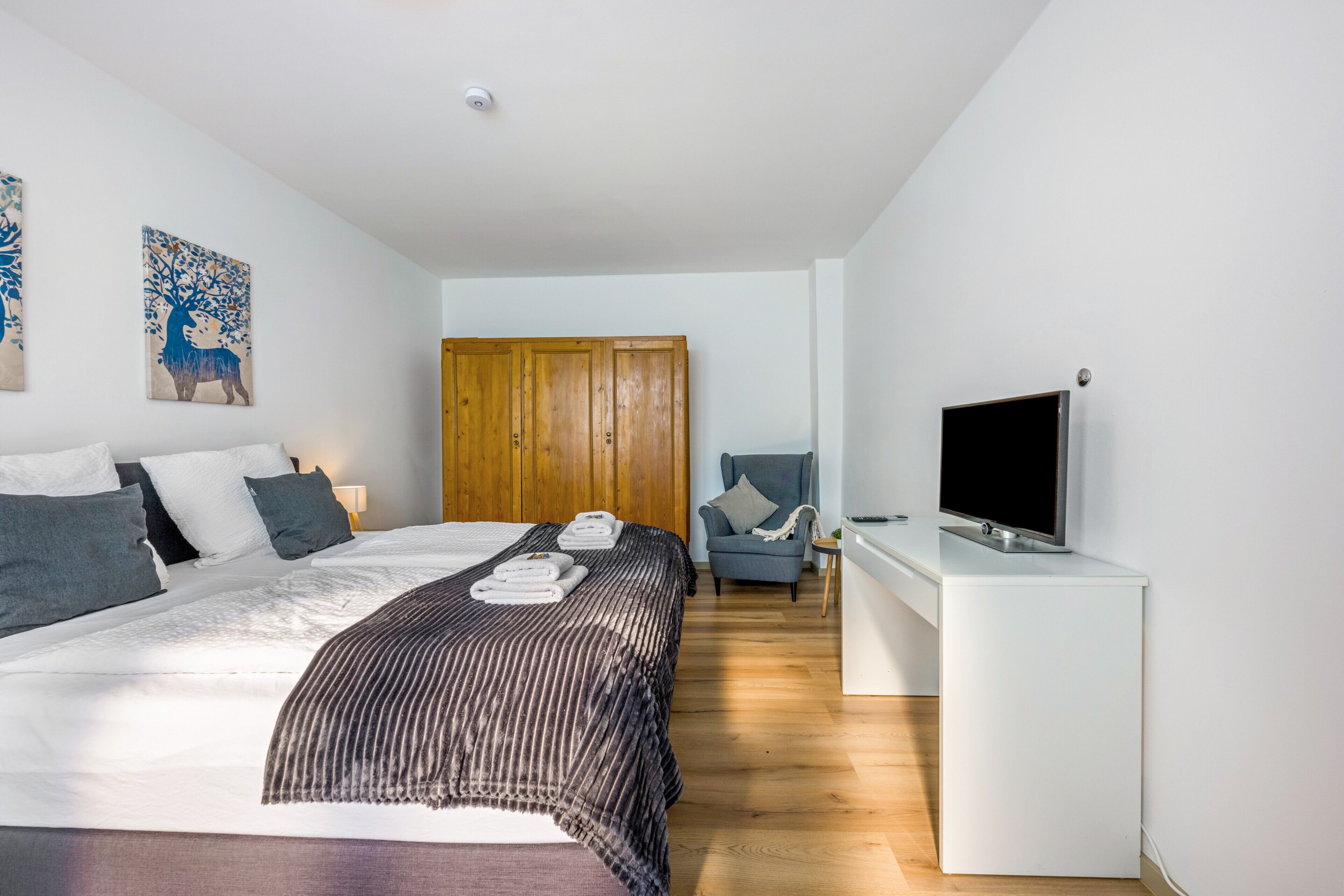 2 Schlafzimmer, Bügeleisen/Bügelbrett, WLAN, Bettwäsche