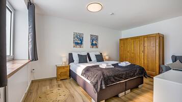2 Schlafzimmer, Bügeleisen/Bügelbrett, WLAN, Bettwäsche