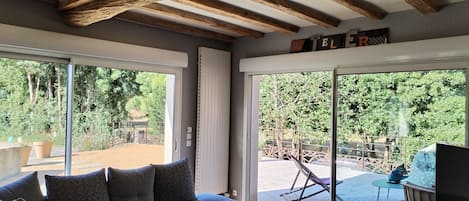 Smart TV, table tennis, books