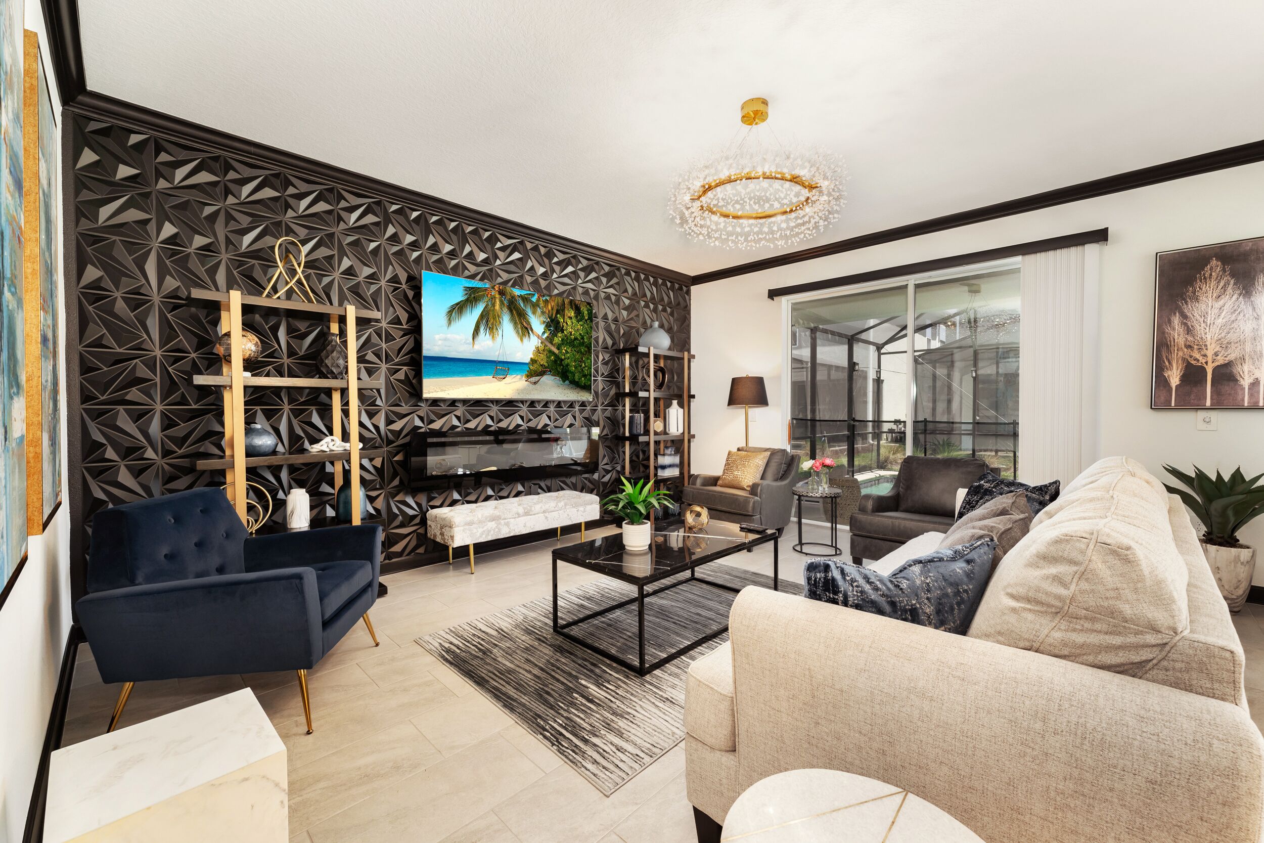 House, Patio, Courtyard View | Living area