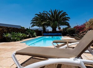 Ferienhaus, 3 Schlafzimmer, eigener Pool | Pool | Außenpool