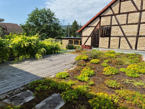 Holiday Apartment with Large Terrace and Green Views