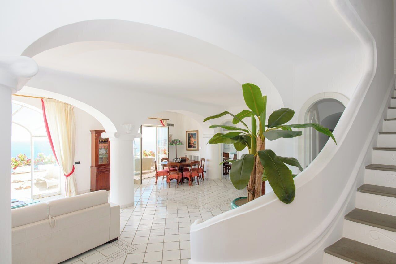 Villa Cristina | Panoramic Ocean View, Main Level With No Steps, Praiano - Praiano