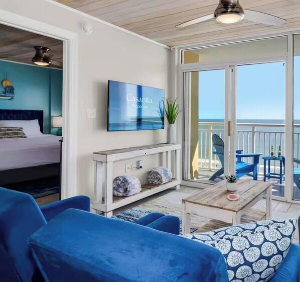 1 bedroom, desk, iron/ironing board, WiFi - Pierfront Paradise by Casanita - Oceanfront Suite (Myrtle Beach)