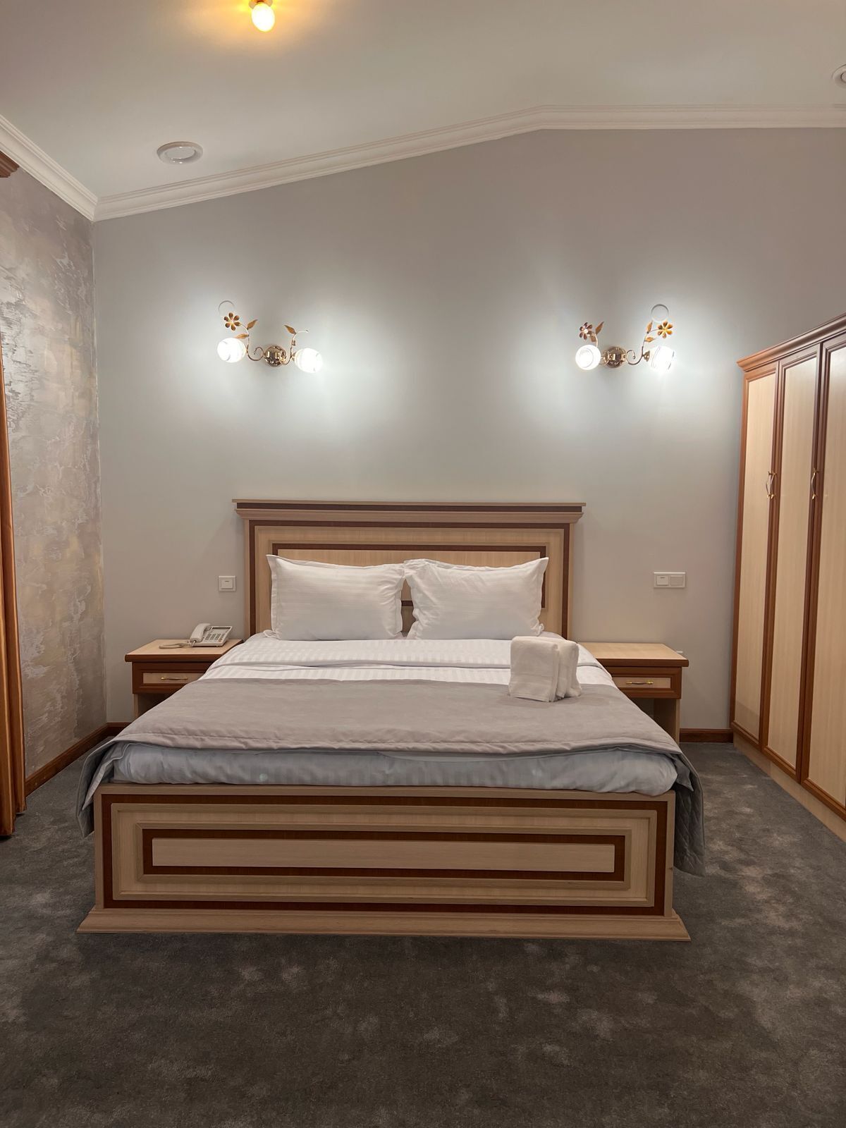 Standard Double Room, Balcony, Mountain View | In-room safe, desk, blackout drapes, soundproofing