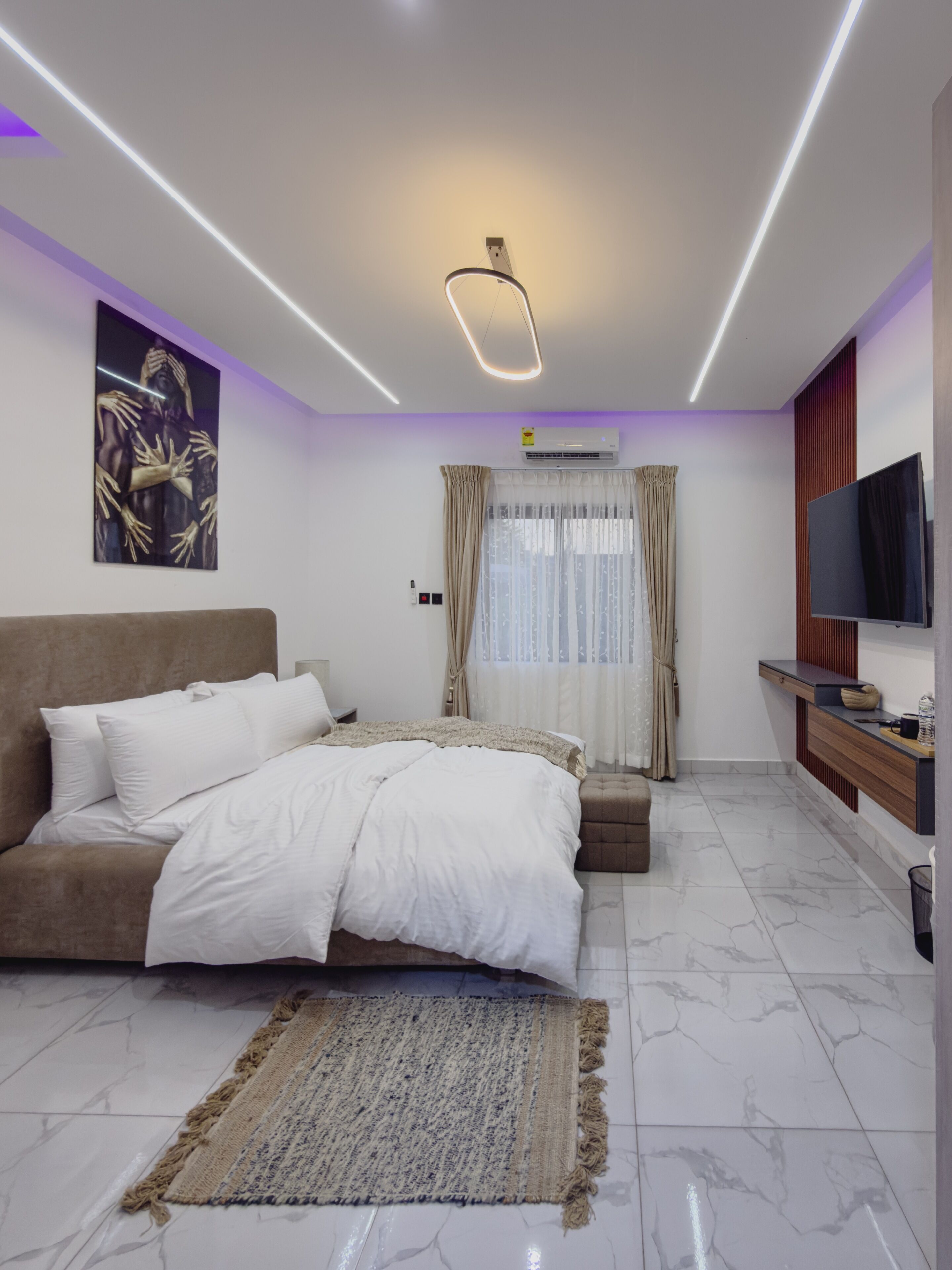 2 chambres, fer et planche à repasser, Wi-Fi gratuit, draps fournis