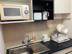 Room, 1 Bedroom, Accessible, Balcony | Private kitchen - Room-supalai City Resort Changwattana (Pak Kret)