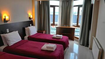 In-room safe, blackout curtains, soundproofing, free WiFi