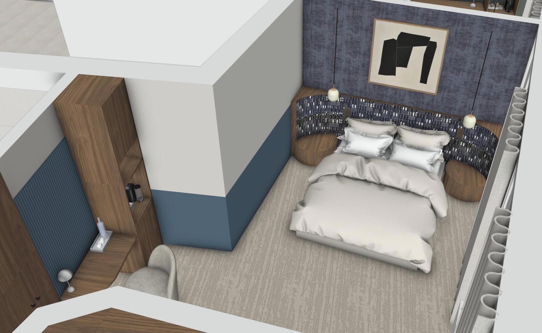 Classic-Zimmer | Grundriss