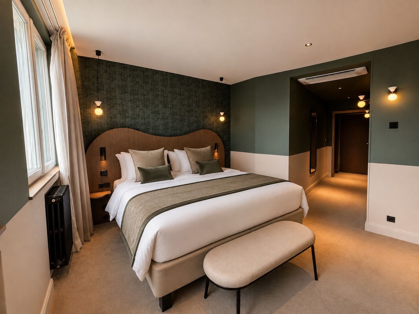 Deluxe kamer, uitzicht op de stad