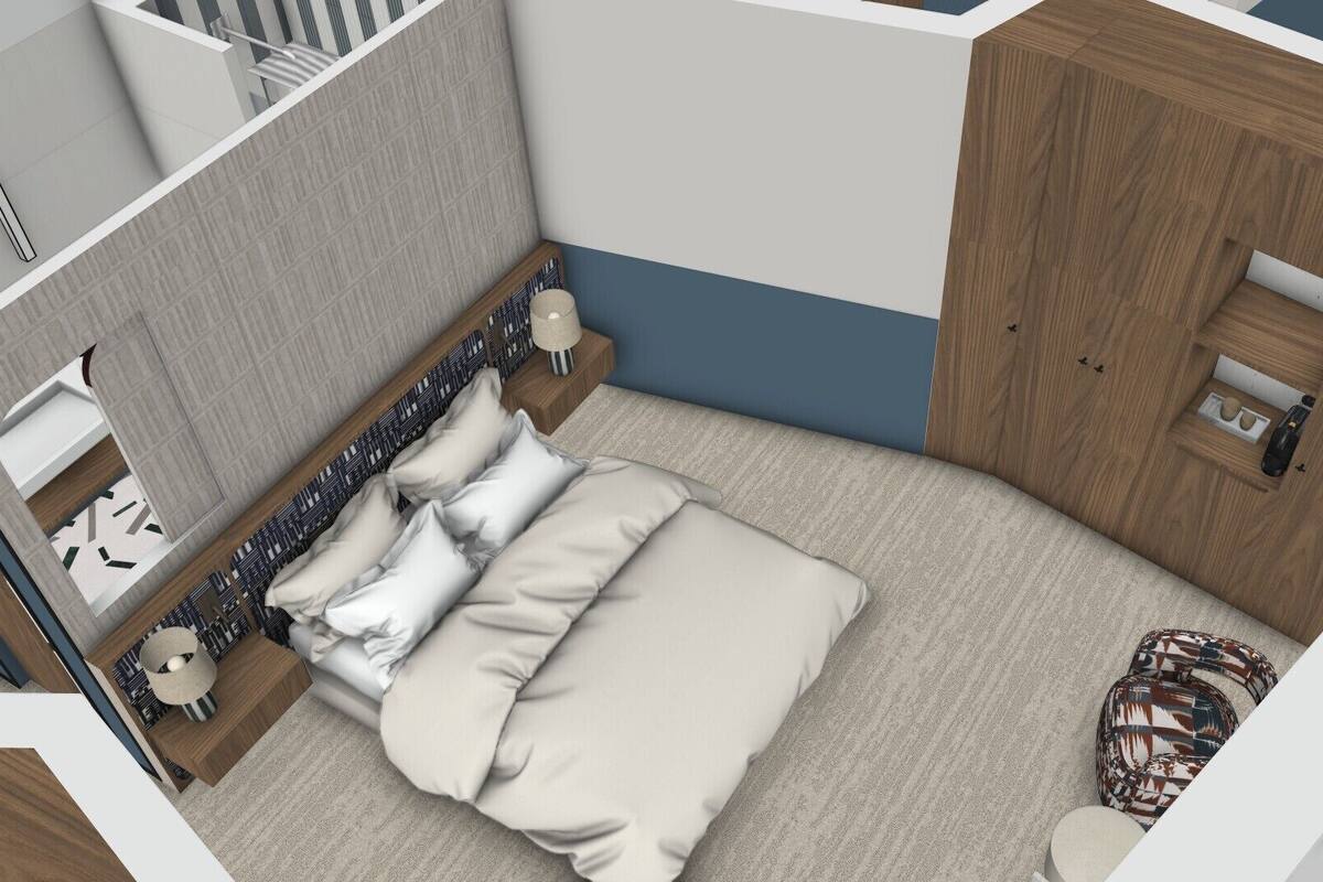 Chambre Exécutive, vue ville | Plan d’étage