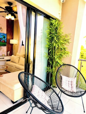 Apartment, 3 Schlafzimmer, Balkon | Balkon