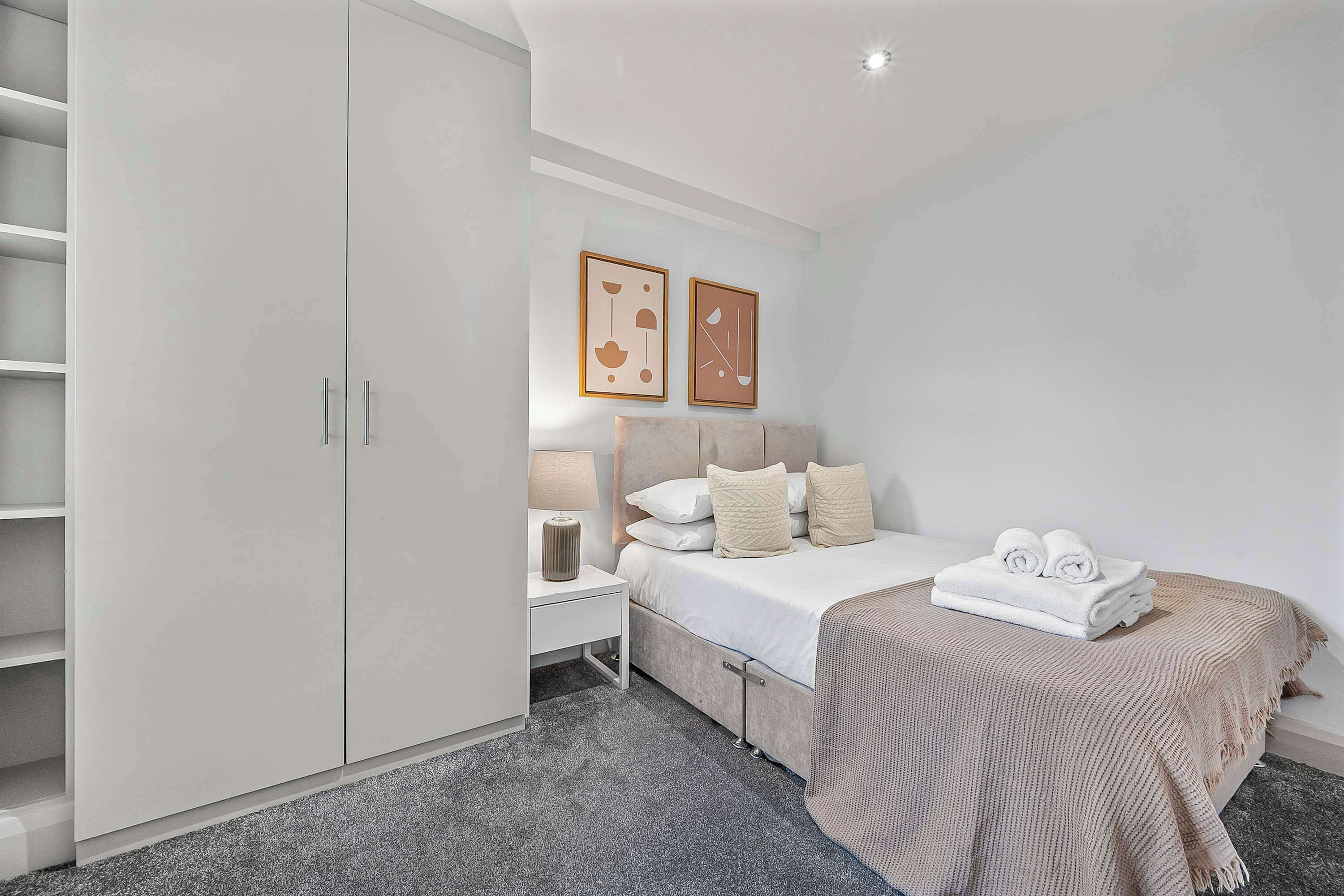 Apartemen, 1 Tempat Tidur Double dengan tempat tidur Sofa, dapur (Bateman St 14, 4) | 1 kamar tidur