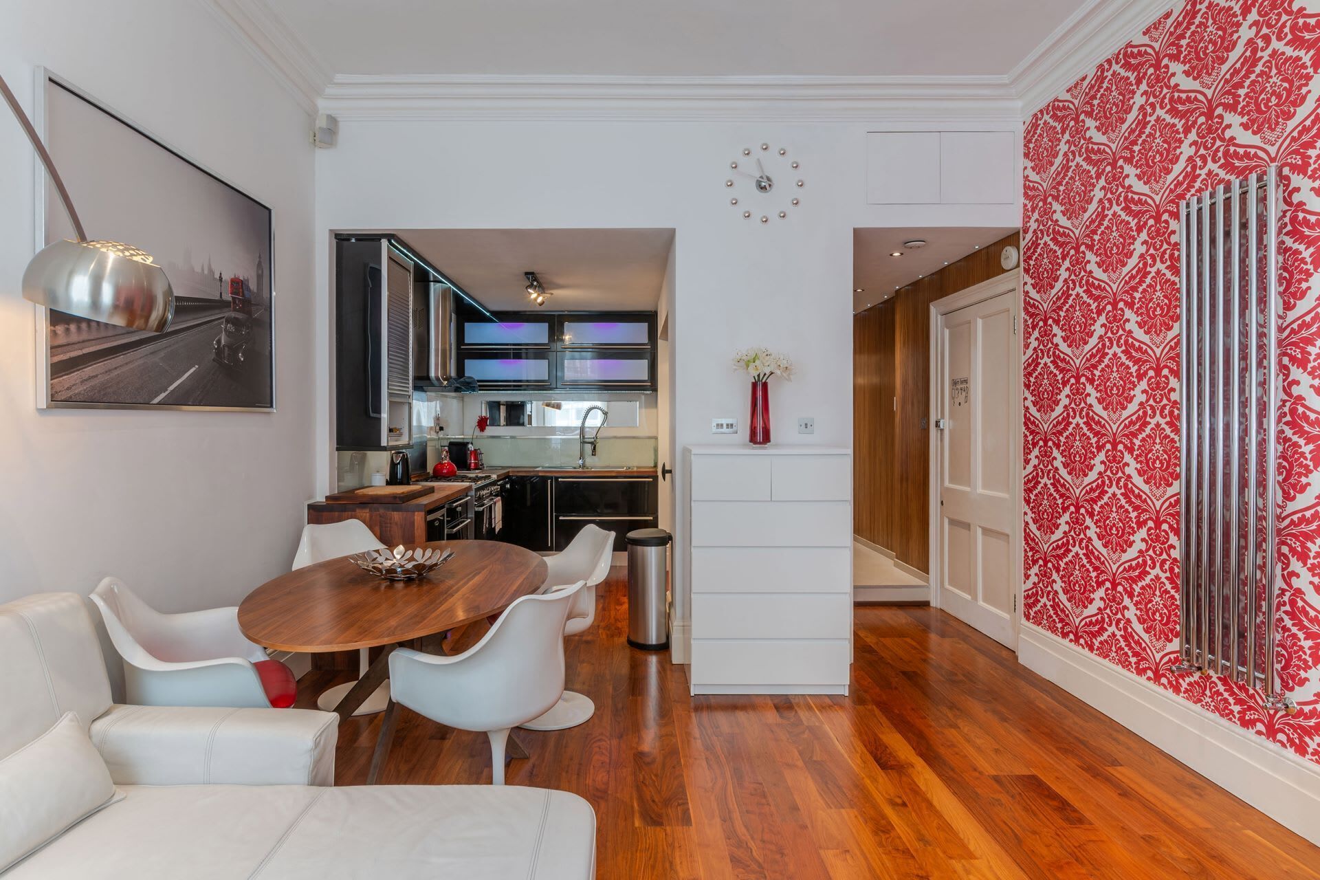 Apartment, 1 Double Bed with Sofa bed, Kitchen, City View (Fitzroy St 39B) | Dining