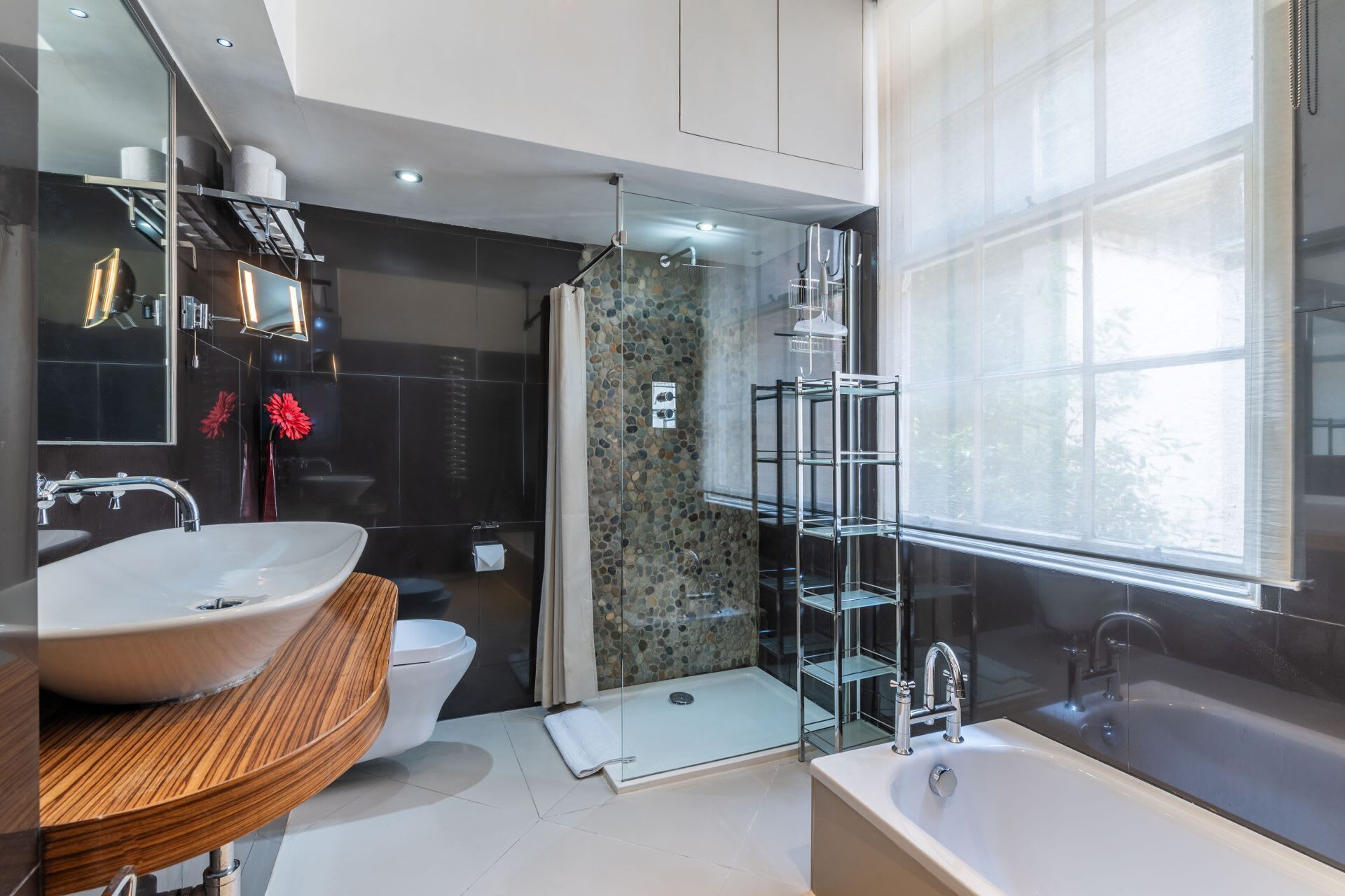 Apartment, 1 Double Bed with Sofa bed, Kitchen, City View (Fitzroy St 39B) | Bathroom