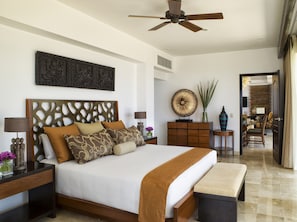 Habitación doble Deluxe, vista al océano | Wifi gratis 