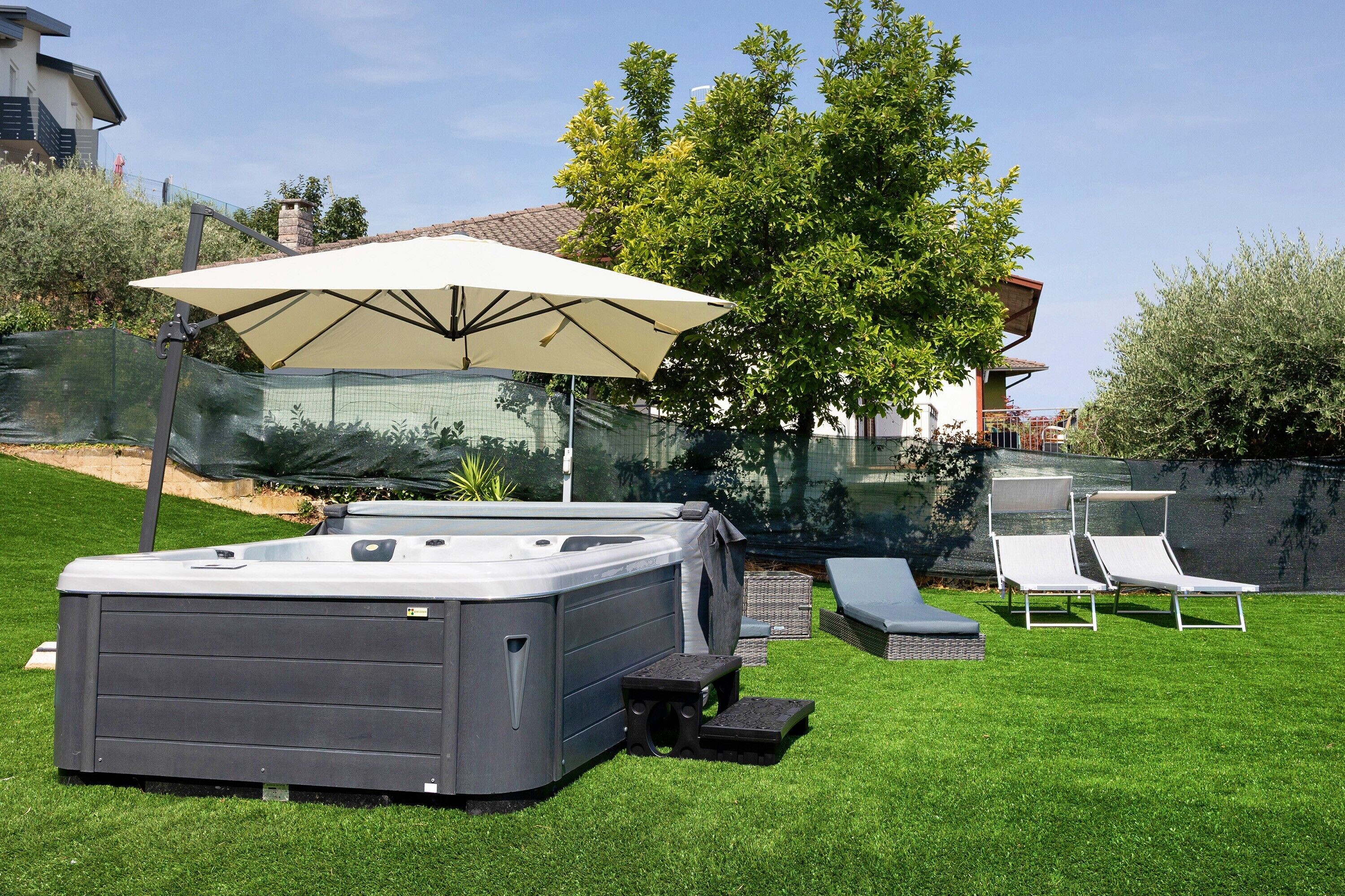 Outdoor spabad