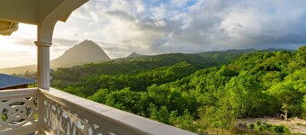 Spacious Family Oasis with Piton and Ocean Views