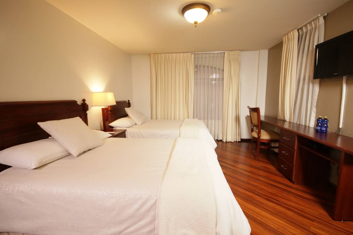 Superior Double Room, 2 Double Beds | Down comforters, WiFi (free), bed sheets