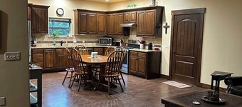 Escape to the heart of Oklahoma's countryside in this modern 2-bed, 2-bath home.