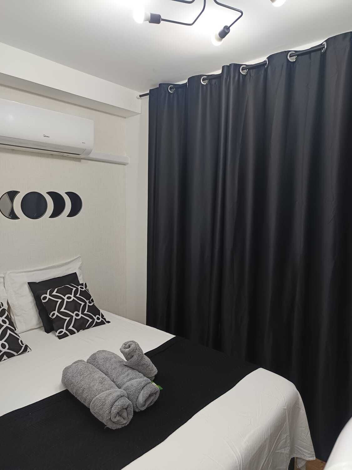 1 quarto, Wi-Fi de cortesia, roupa de cama