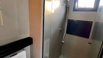 Shower, toilet paper