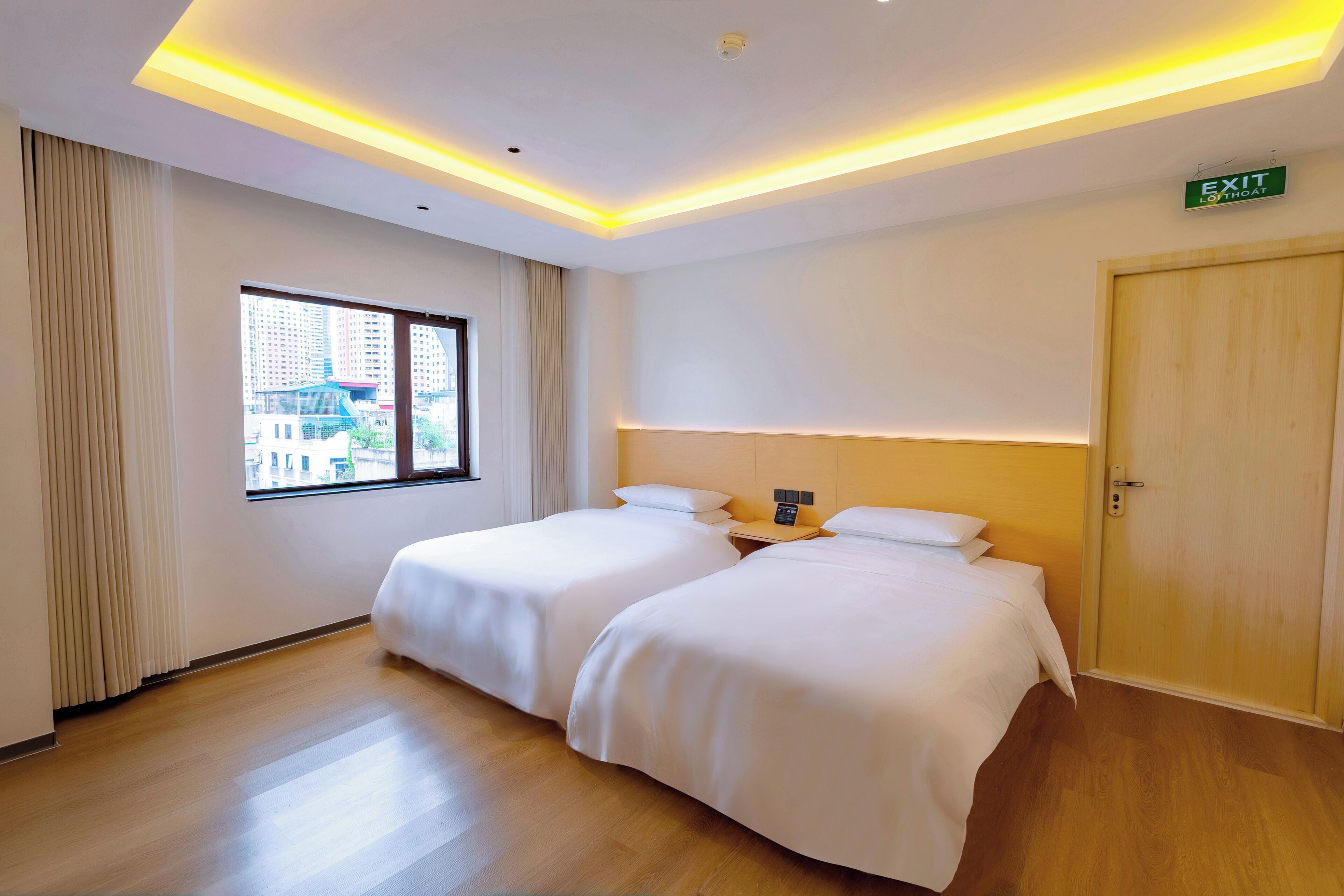 Quarto casal ou duplo luxo | Wi-Fi de cortesia