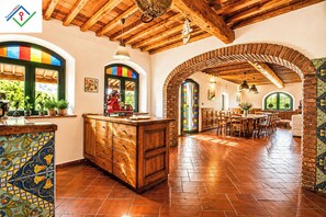 Dining - La Casina: Tuscan Villa with Pool, Spa & Views (Riparbella)