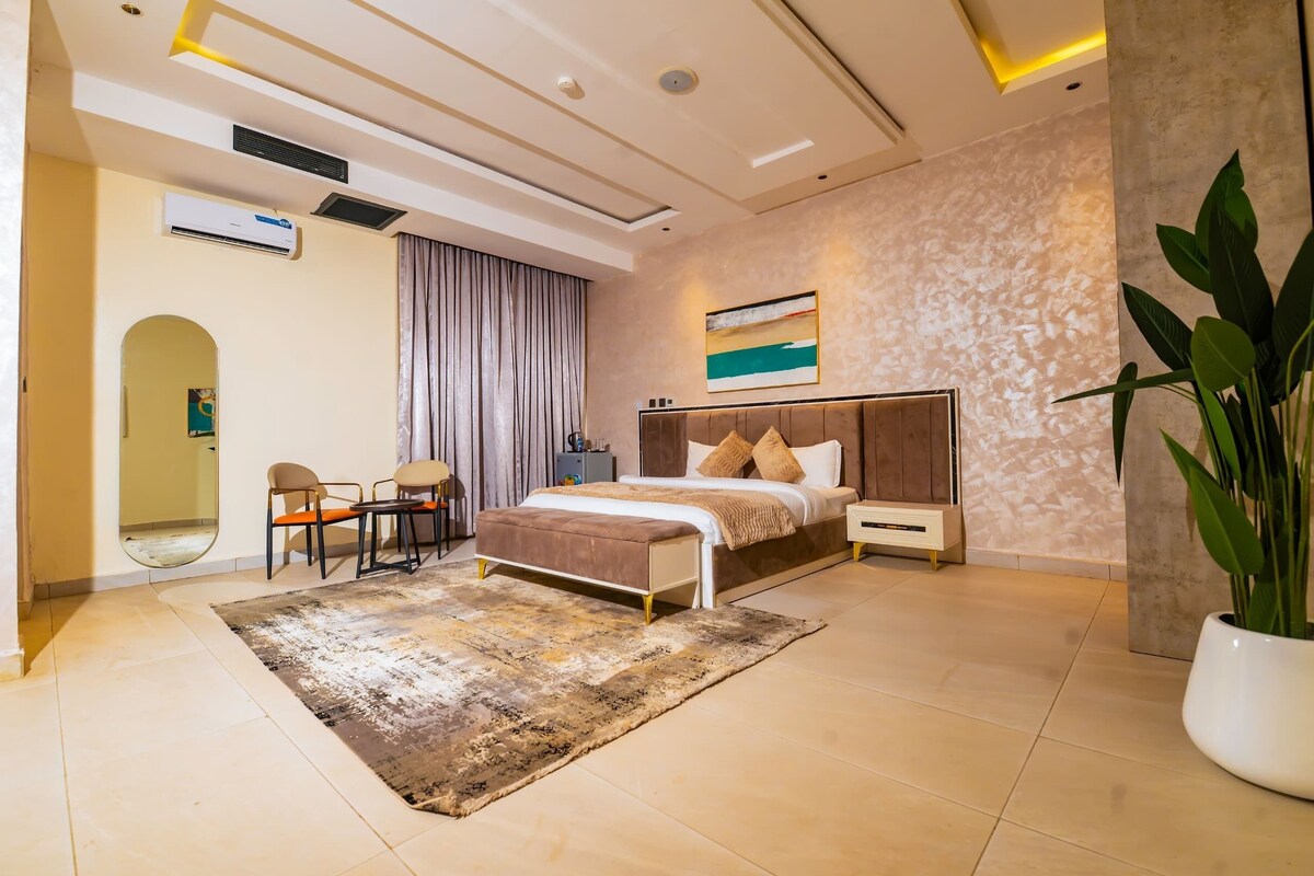 Quarto casal luxo | Wi-Fi de cortesia