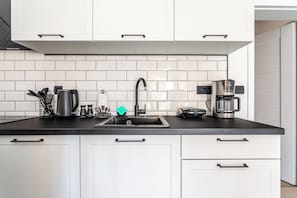 Private kitchen - Studio Petar with parking and balcony  (Kaštel Štafilić)